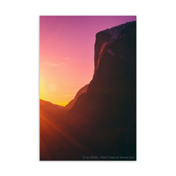 standard-postcard-4x6-front-698ac2a5355b4.jpg The Sunset Before Firefall Postcard