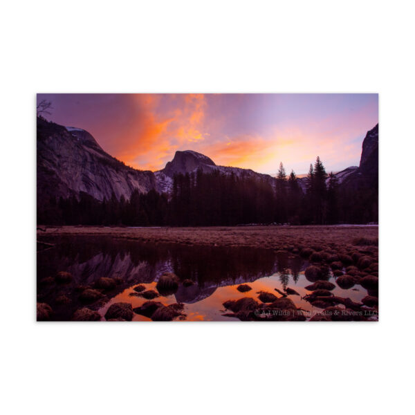 standard-postcard-4x6-front-698acb6d77e01.jpg Sunrise in Yosemite Valley Postcard