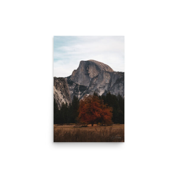 Half Dome in Fall