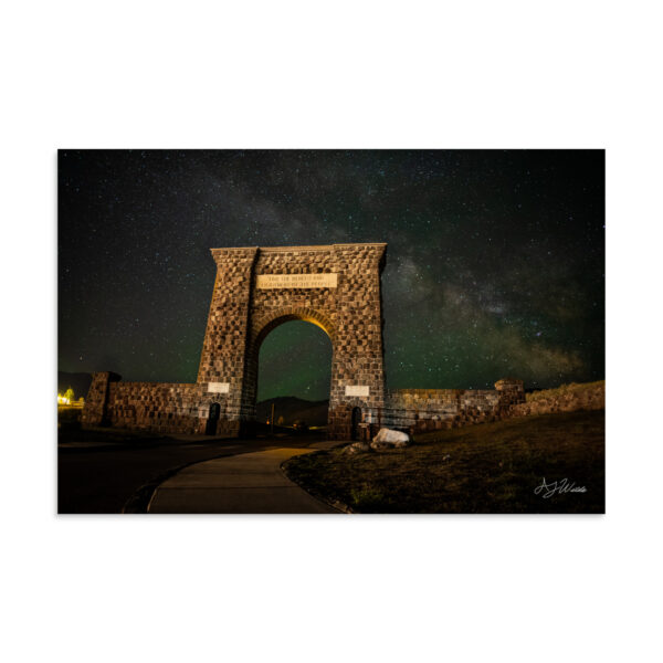 premium-luster-photo-paper-poster-in-16x24-front-6a3e392808b84.jpg Milky Way Over Roosevelt Arch