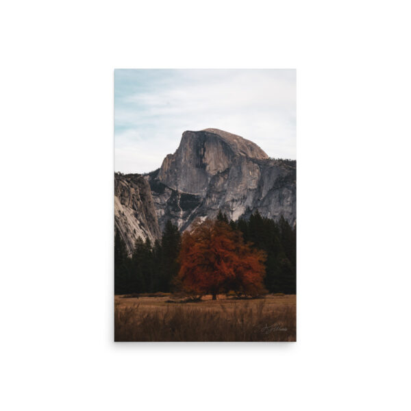 Half Dome in Fall